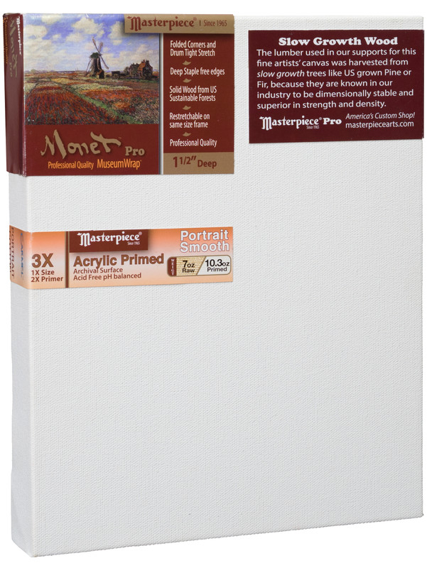 7x14 Monet Pro Carmel Portrait Canvas