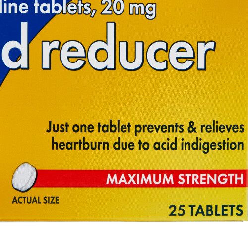 Antacid sunmark 20 mg Strength Tablet, 25/BX