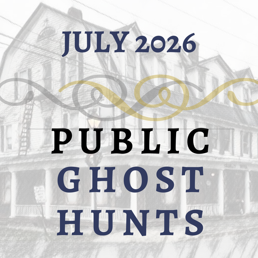 July 2026 Public Ghost Hunts