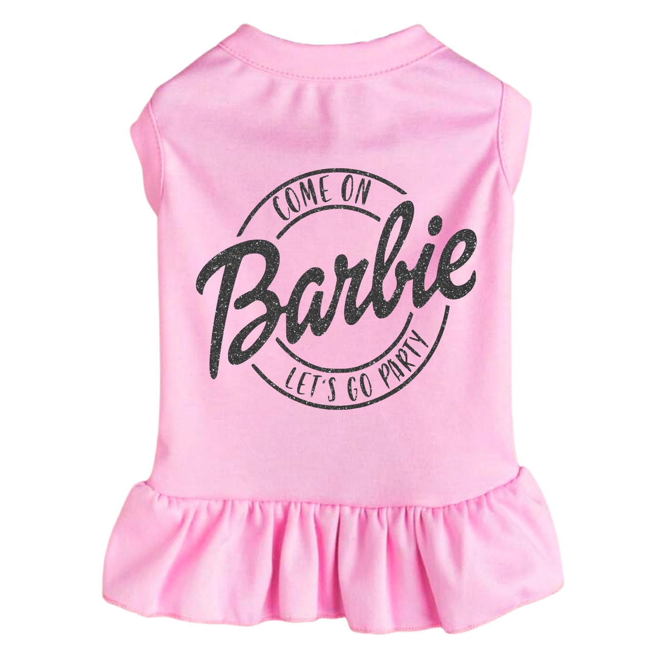 Barbie Lets Go Party Dog Dress at The Honest Dog