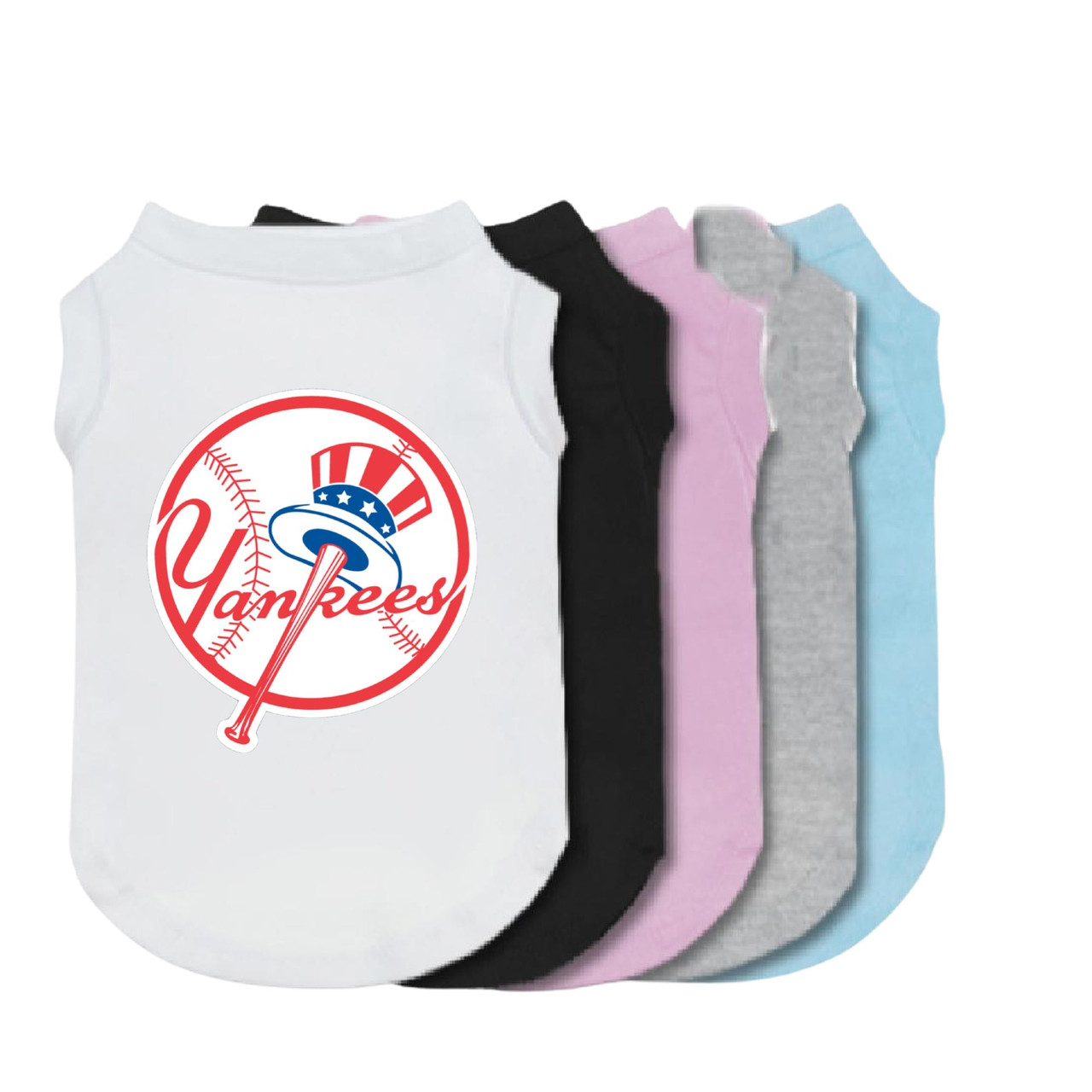 New York Yankees MLB Dog Shirt exclusive at The Honest Dog