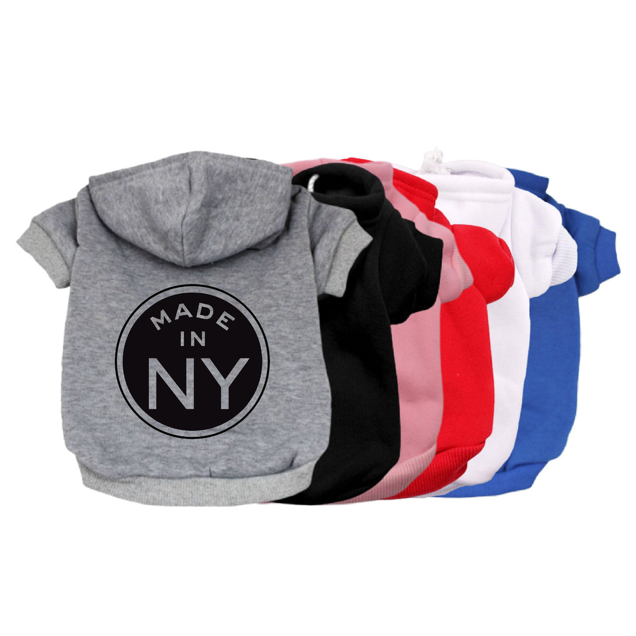 Made in New York Dog Hoodie exclusive at The Honest Dog