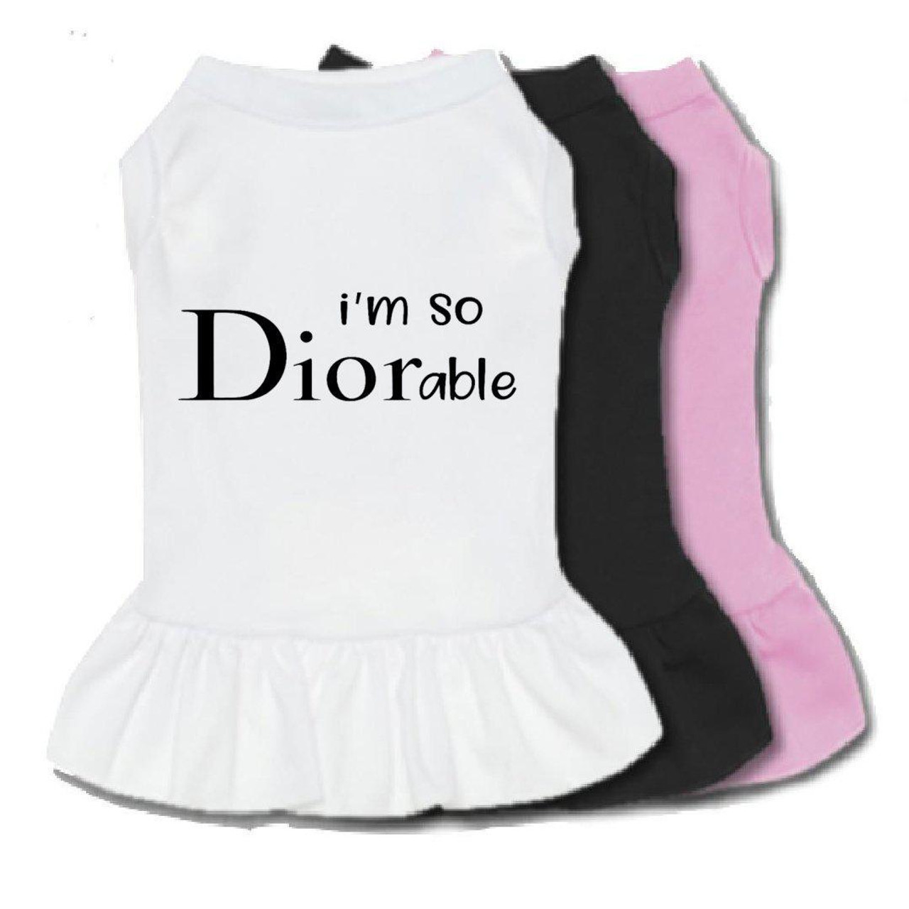 Dior Dog Dress 