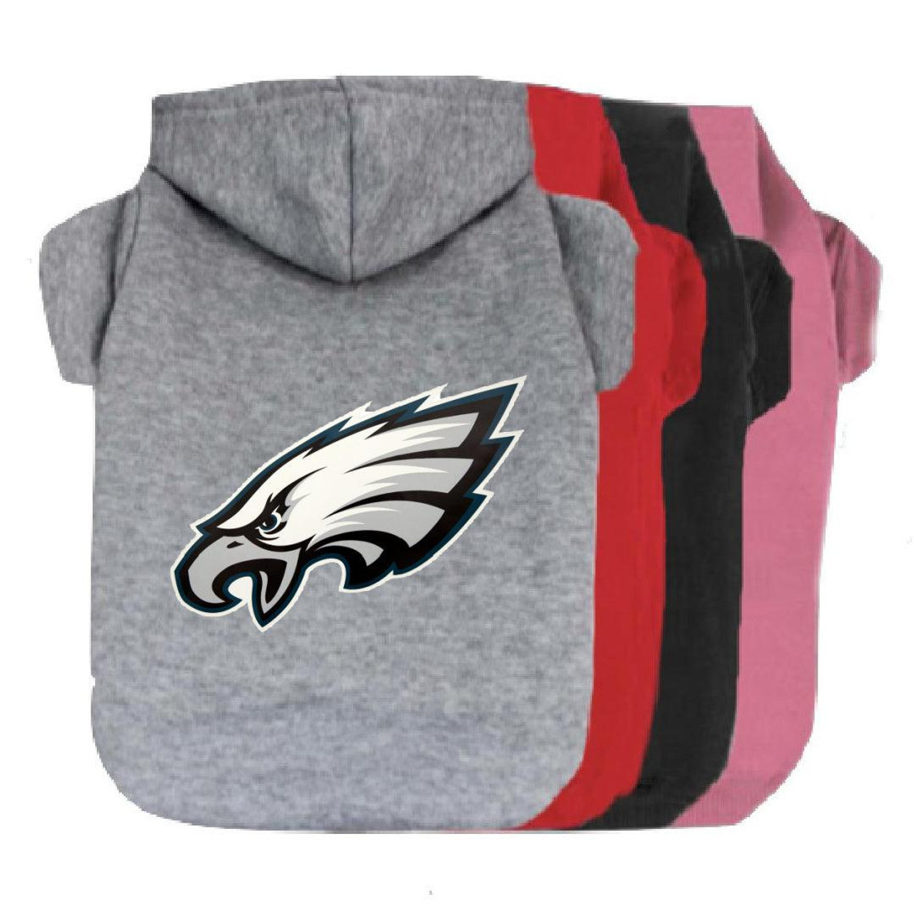 Philadelphia Eagles Nfl Hoodie - Large Blue Cotton Blend