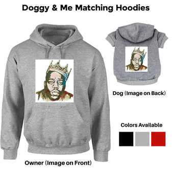 Notorious BIG Matching Pet Hoodie-Dog Hoodie-TheHonestDog