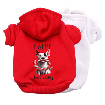 Happy Howlidays Pet Hoodie