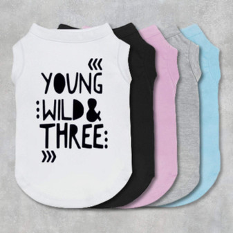 Young Wild And Three Dog Shirt-The Honest Dog-TheHonestDog