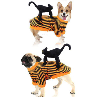 Halloween Dog Black Cat Costume-The Honest Dog-TheHonestDog