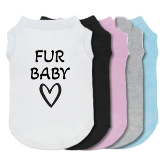 Fur Baby w/ Heart Dog Shirt-Dog Shirt-TheHonestDog