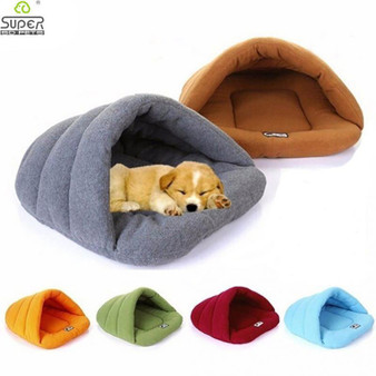 Soft Fleece Dog Bed Cave-The Honest Dog-TheHonestDog