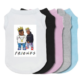 2Pac Biggie Friends Dog Shirt-Dog Shirt-TheHonestDog