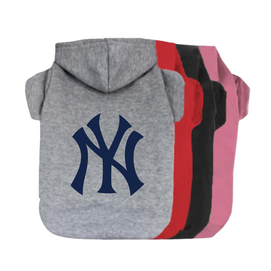 New York Yankees Dog Hoodie-Dog Hoodie-TheHonestDog