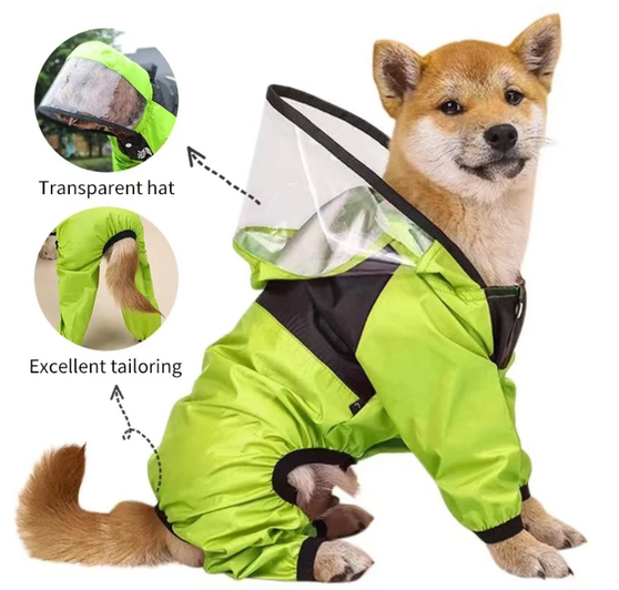 The Dog Face Waterproof Raincoat