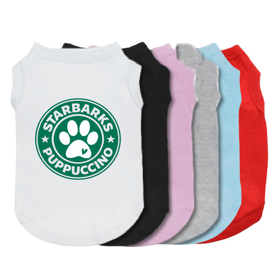 Starbarks Puppuccino Pet Shirt