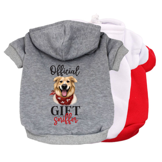 Official Gift Sniffer Pet Hoodie