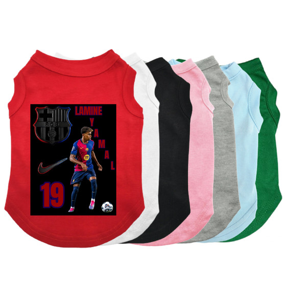 Lamine Yamal Dog Shirt