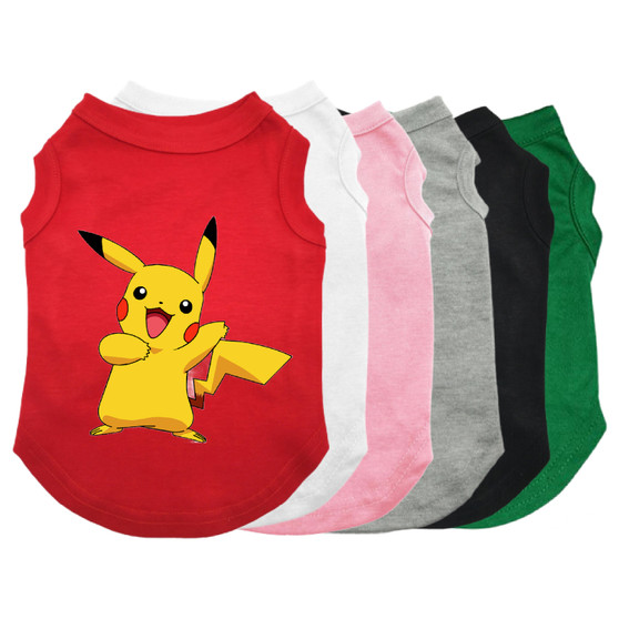 Pikachu Pokemon Dog Shirt