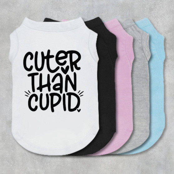 Cuter Than Cupid Dog Shirt-The Honest Dog-TheHonestDog