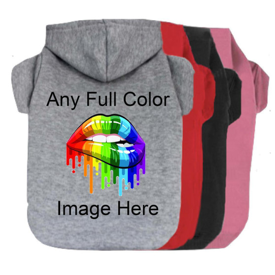 Custom Full Color Graphic Dog Hoodie-The Honest Dog-TheHonestDog