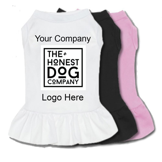 Custom Company Logo Dog Dress-The Honest Dog-TheHonestDog