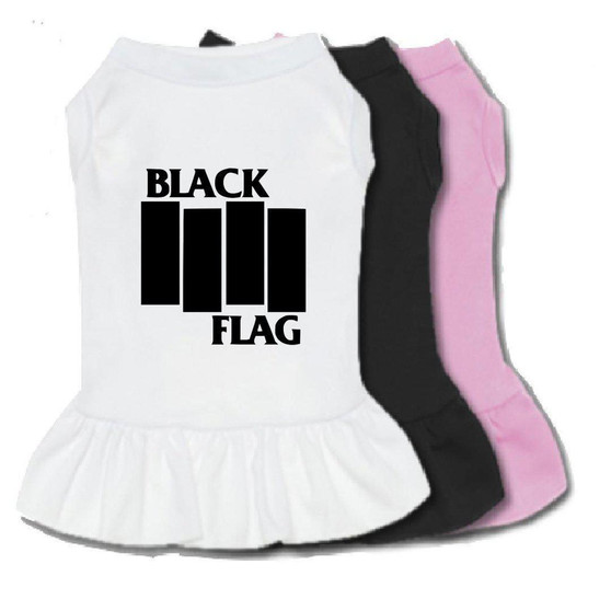 Black Flag Dog Dress-The Honest Dog-TheHonestDog