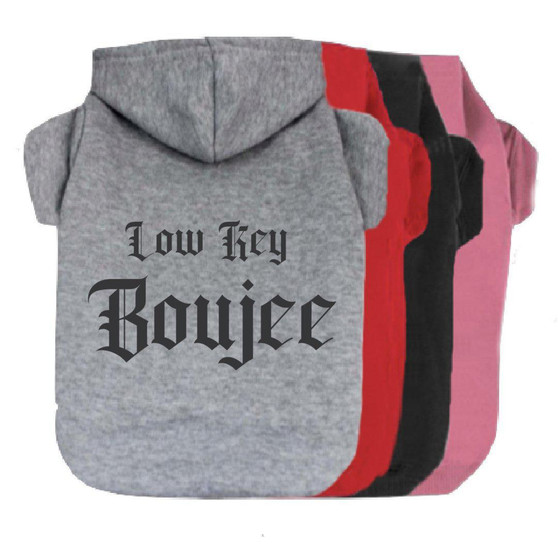 Designer Inspired Hoodie - Low Key Boujee-The Honest Dog-TheHonestDog