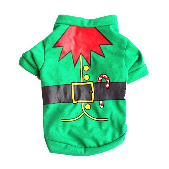 Elf Suit Christmas Dog Sweatshirt-The Honest Dog-TheHonestDog
