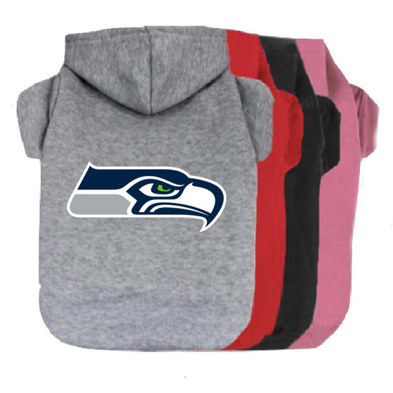 Seattle Seahawks Dog Hoodie-Dog Hoodie-TheHonestDog