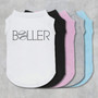 Baseball Baller Dog Shirt-The Honest Dog-TheHonestDog