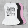 Smooth As Tennessee Whiskey Sweet As Strawberry Wine Dog Dress-The Honest Dog-TheHonestDog