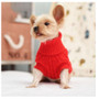 Knitted Wool Dog Turtleneck Sweater-Dog Sweater-TheHonestDog