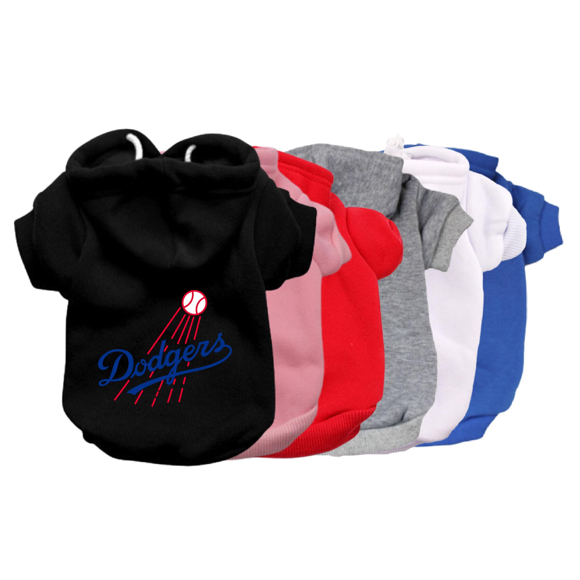 Los Angeles Dodgers MLB Dog Hoodie exclusive at The Honest Dog