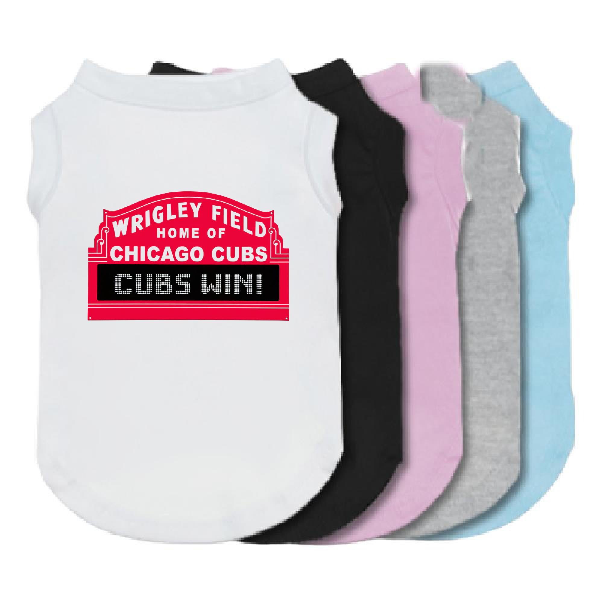 Cubs Wrigley Field MLB Dog Shirt exclusive at The Honest Dog