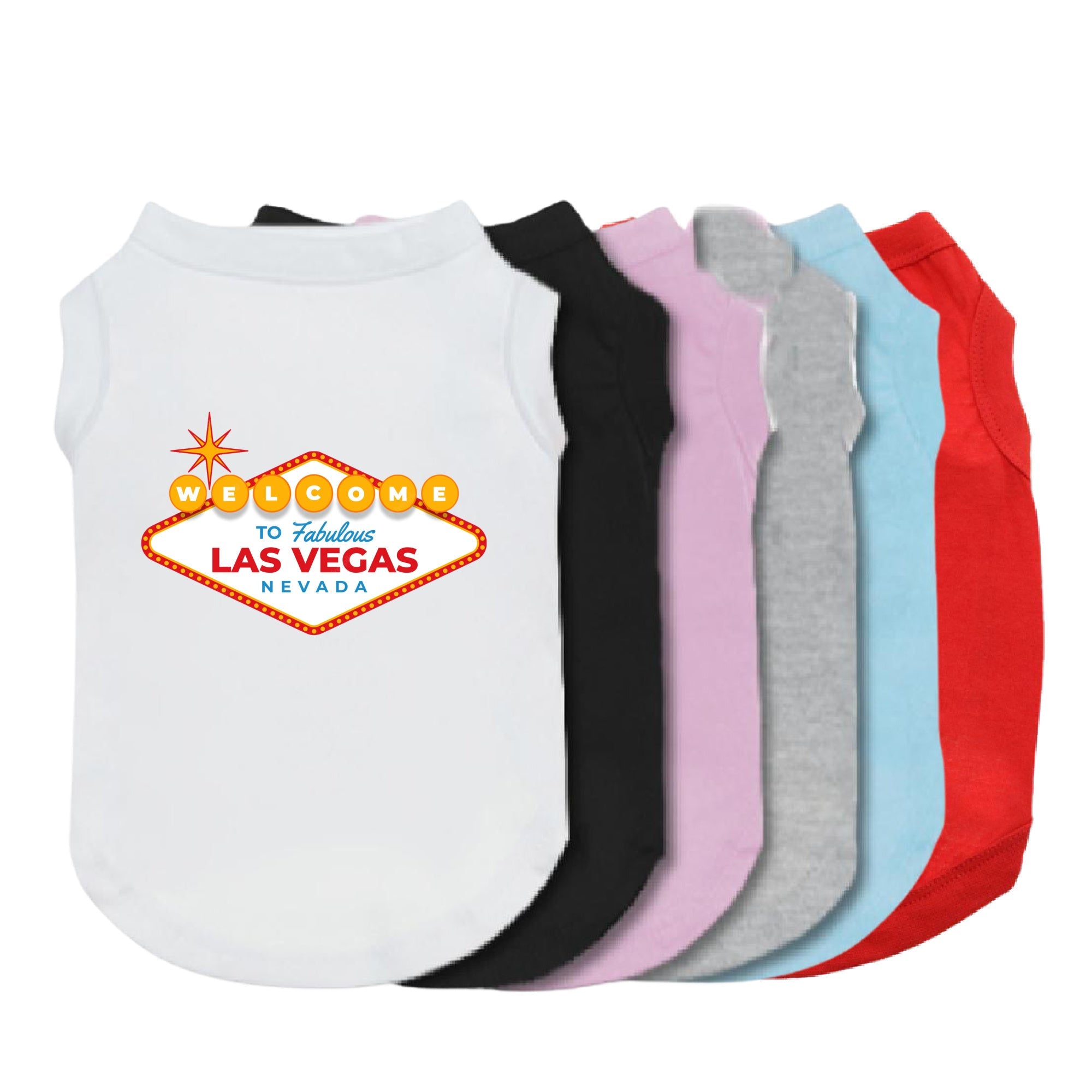 Las Vegas Nevada Dog Shirt exclusive at The Honest Dog