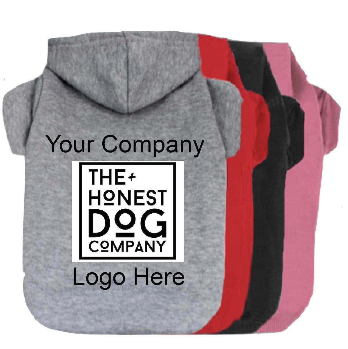 Custom Company Logo Dog Hoodie