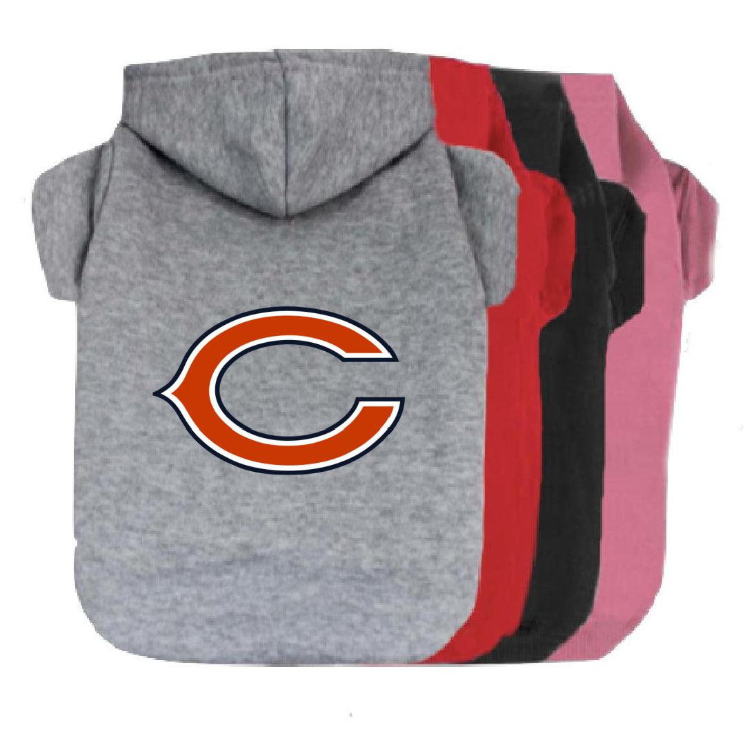 Chicago Bears Dog Hoodie exclusive at TheHonestDog