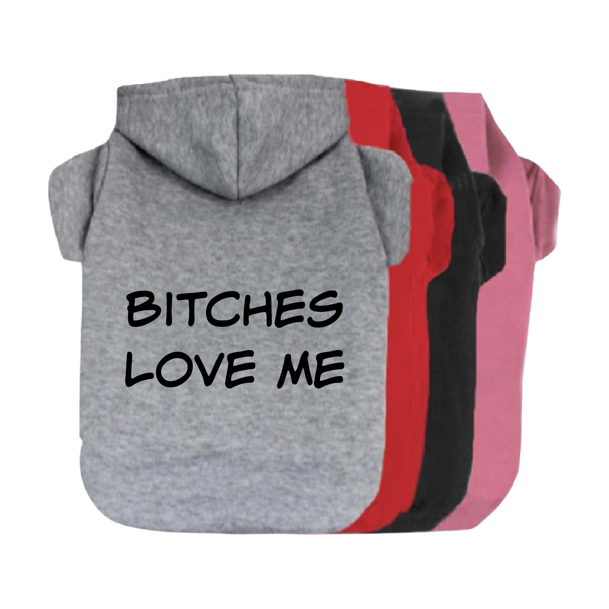 Love Me Dog Hoodie - Black