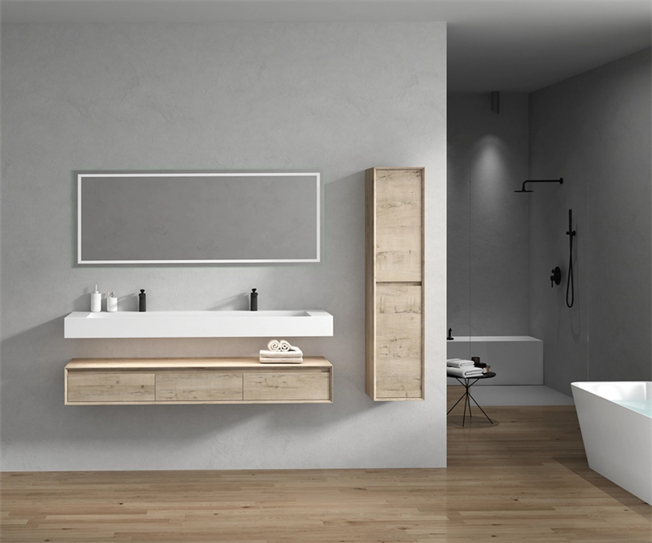 wall mounted bathroom cabinet sink