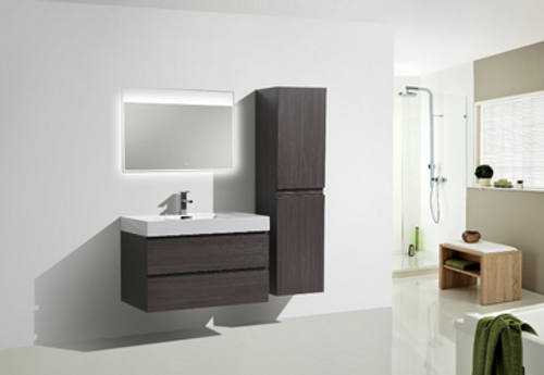 Dark Oak Bathroom Cabinets | Dark Bathroom Cabinets