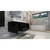 MOENO 48" BLACK WALL MOUNTED MODERN BATHROOM VANITY WITH REEINFORCED ACRYLIC SINK