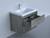 Molly 36" Seasalt Grey White Wall Mounted Modern Vanity