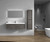 BTO18 60" Wall Mounted Modern Bathroom Vanity--Single Sink