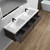 BTO18 72" Wall Mounted Modern Bathroom Vanity--Double Sink