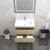 BTO 30" WALL MOUNTED BATH VANITY WITH REINFORCED ACRYLIC SINK