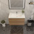 BTO 36" WALL MOUNTED BATH VANITY WITH REINFORCED ACRYLIC SINK
