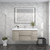 BTO 48" WALL MOUNTED BATH VANITY WITH REINFORCED ACRYLIC SINK