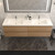 BTO 72" DOUBLE  SINK WALL MOUNTED BATH VANITY WITH REINFORCED ACRYLIC SINK