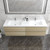 BTO 72" DOUBLE  SINK WALL MOUNTED BATH VANITY WITH REINFORCED ACRYLIC SINK