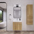 ELSA 24" WALL MOUNTED BATH VANITY WITH REINFORCED ACRYLIC SINK
