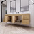 ELSA 72"  WALL MOUNTED VANITY WITH  DOUBLE REINFORCED ACRYLIC SINK